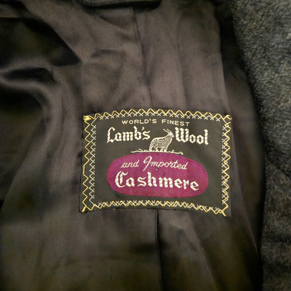 Lamb's Wool and Cashmere Coat